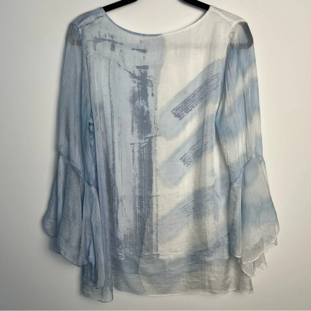 $7 start Goa/ flowy boho long blouse - Picture 2 of 9